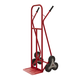 Тележка двухколесная грузовая КГЛ 180 RT Колёса: Литые лестничные Ø160