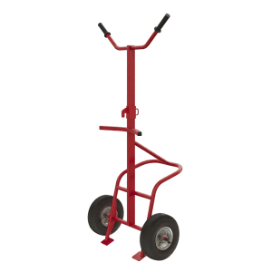 Тележка для перевозки металлических бочек КБ 1 RT Без колёс