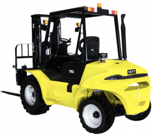 Внедорожный вилочный погрузчик повышенной проходимости переднеприводный YETT TRD35 2WD-YA-M300-3W