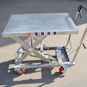 Гидравлический Подъемный Стол Передвижной из нержавеющей стали OXLIFT OXF50-STEEL 900 мм 500 кг