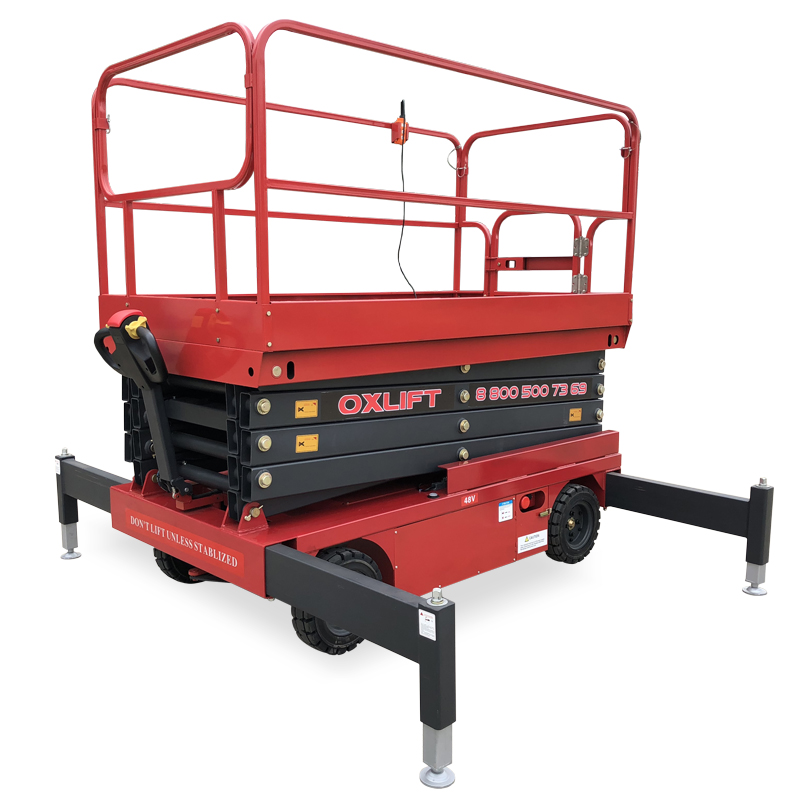 Самоходный Ножничный Подъемник QZ-030-030 OXLIFT 3000 мм 300 кг