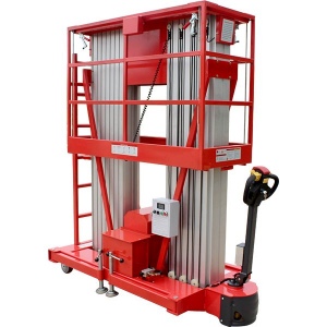 Самоходный Телескопический Двухмачтовый Подъемник ZXE-2-120 OXLIFT 12000 мм 200 кг