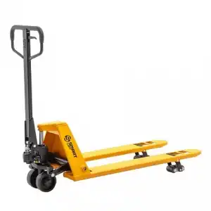 Гидравлическая тележка (рохля) СМАРТЛИФТ (SMARTLIFT) SD-LP (BFL10; г/п 1000 кг; 1150х550 мм; низкопрофильная 35 мм)