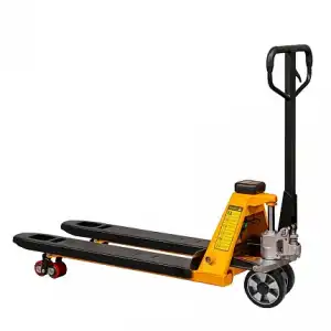 Гидравлическая тележка (рохля) с весами СМАРТЛИФТ (SMARTLIFT) BFC-8 (г/п 2000 кг; 1150х560 мм; RDP)