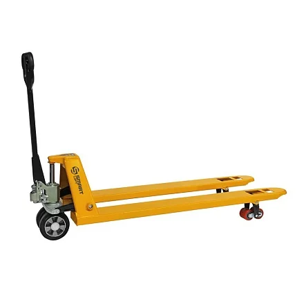 Гидравлическая тележка (рохля) СМАРТЛИФТ (SMARTLIFT) SD-L (AC25; M; г/п 2500 кг; 2000х550 мм; RDP)
