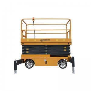 Подъемник ножничный несамоходный СМАРТЛИФТ (SMARTLIFT) SJY-0.5-9 (г/п 500 кг; AC&DC; 9 м)