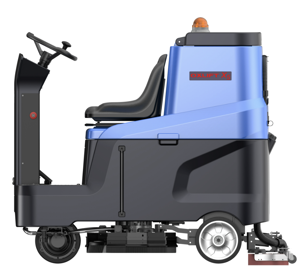 Поломоечная Машина Высокопроизводительная с Управлением Сидя OXLIFT X5 120/140 л 5500 м2