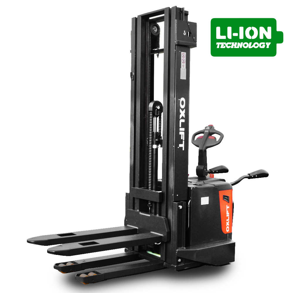 Самоходный Штабелер OXLIFT PS15 4600 мм 1500 кг 300 Ач Li-ion EPS с платформой для оператора