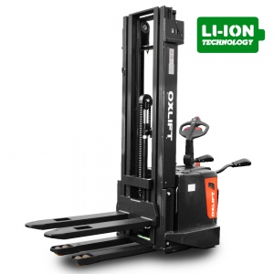Самоходный Штабелер OXLIFT PS15 5500 мм 1500 кг 300 Ач Li-ion EPS с платформой для оператора