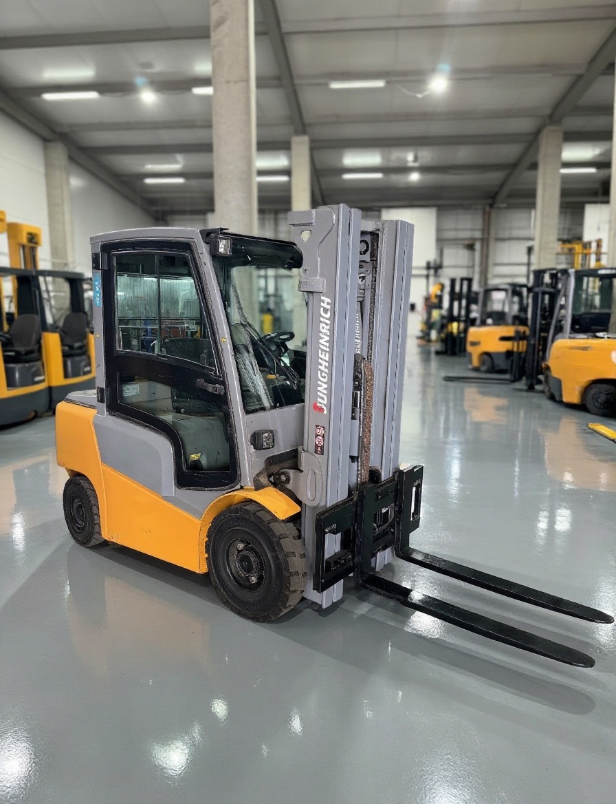 Автопогрузчик Jungheinrich DFG 425 sn FN 593957 (2019) с кабиной - Б/У