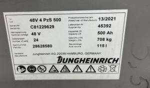 Вилочный погрузчик Jungheinrich EFG 215, sn FN642401 DZ (2021) - Б/У